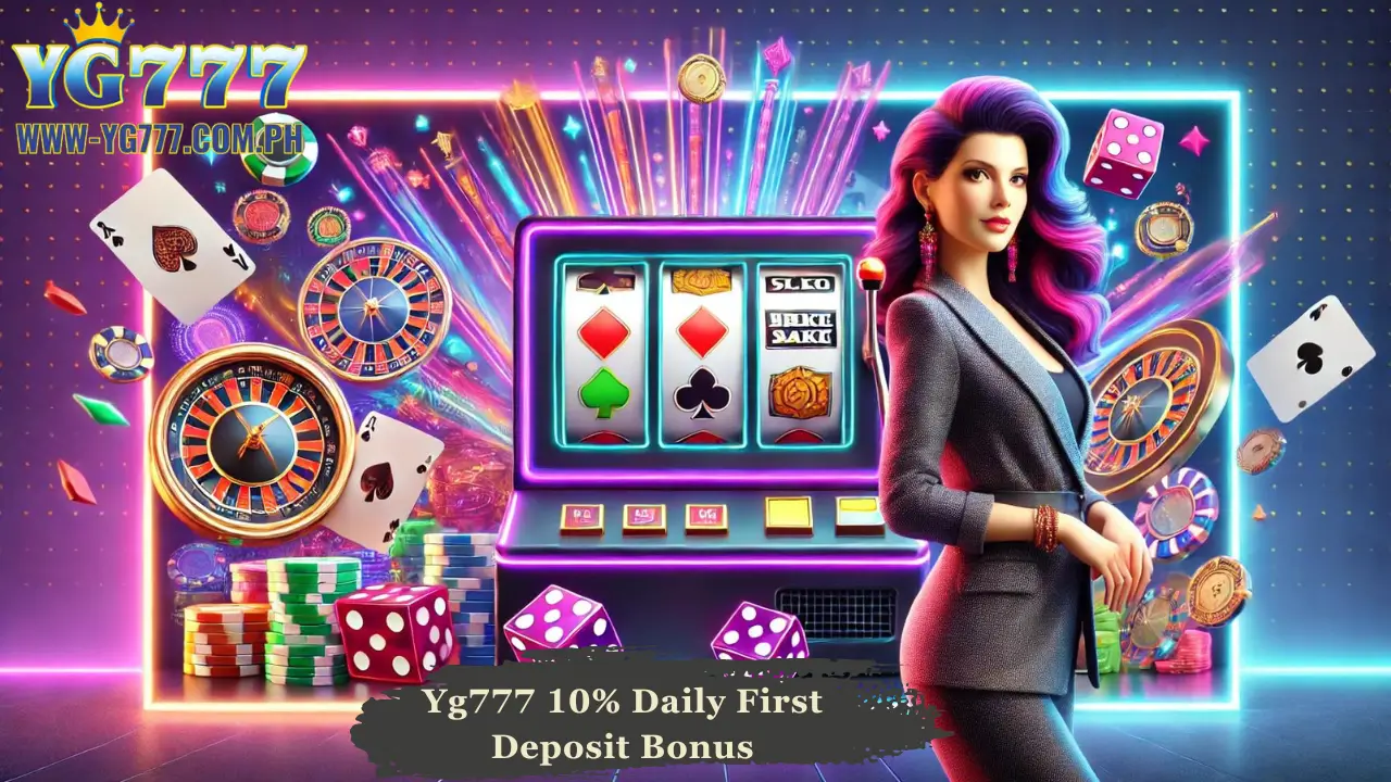 Yg777 10% Daily First Deposit Bonus